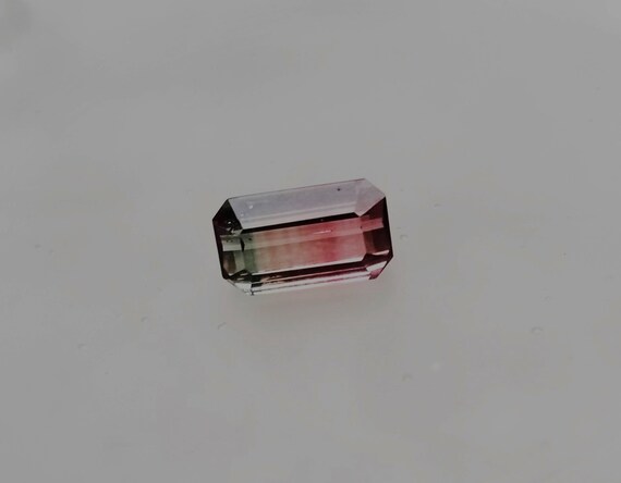 Bicolor Natural Watermelon Tourmaline October Birthstone for Anniversary Ring, Unique Gemstone for Pendant, Free Shipping to North America