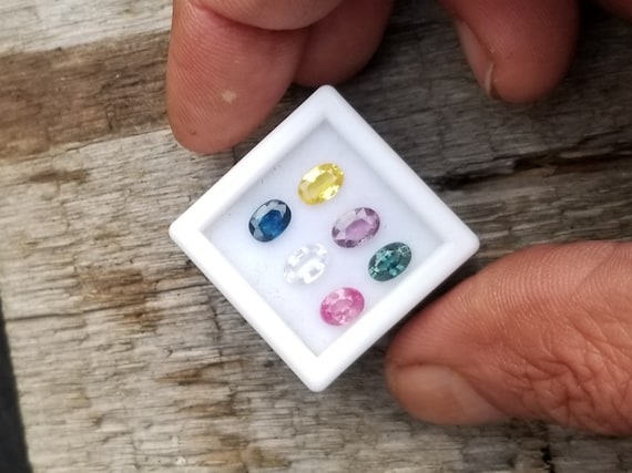 Sapphire Parcel 3.55 Cts Oval Shape 6x4 MM September Birtstone