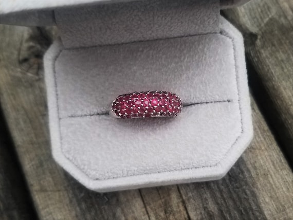 Ruby Sterling Silver Fine Quality Design Ring