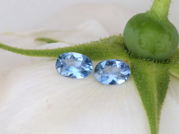 Blue Sapphire Pair for Earrings 1.58cts tw