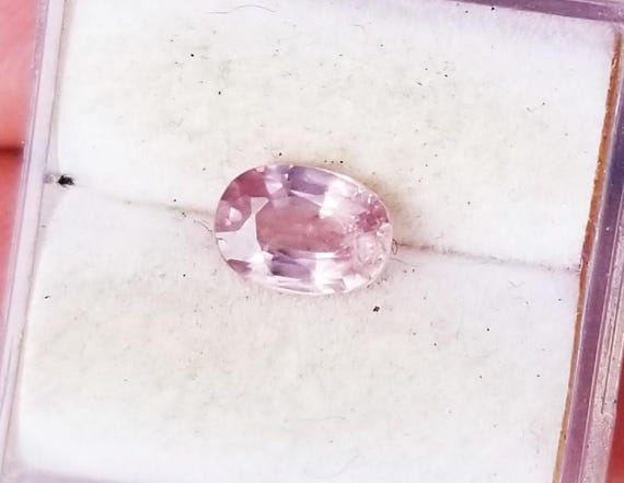 Pink Orange  Ceylon Sapphire for Custom Jewelry, September Birthstone for Engagement Ring, Unique Color Sapphire for Gem Collectors