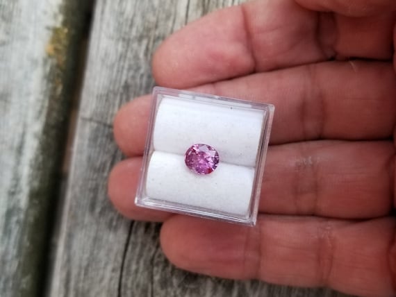 Unique Sapphire for Engagement Ring, Sapphire September Birthstone, Ceylon Purple Oval Sapphire