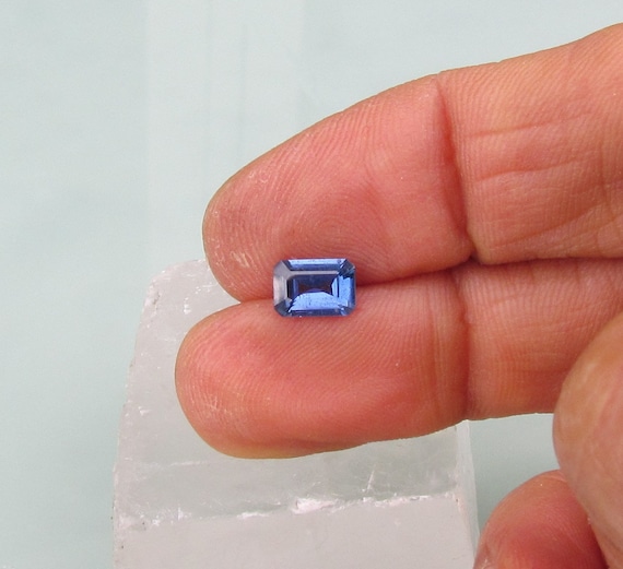 Blue Sapphire Emerald Cut 1.17cts