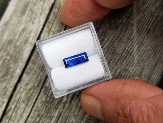 Fine Blue Sapphire September Birthstone for Pendant, One of a kind Sapphire for Fine Jewelry, Free Shipping to United States