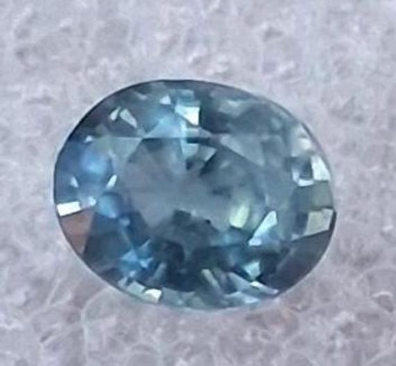 Natural Montana Oval Blue Sapphire from Montana, USA