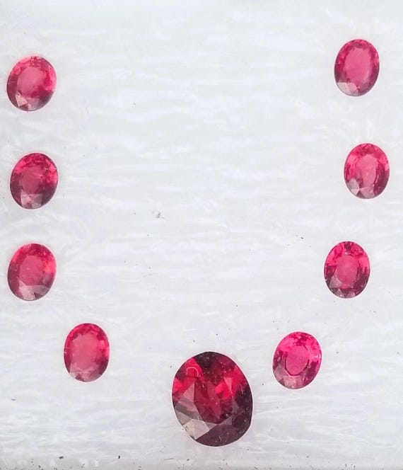 Red Spinel August Birthstone Natural Gemstones
