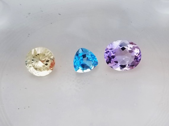 Loose Blue Topaz Briolette for Pendant November Birthstone Over 14 Carats