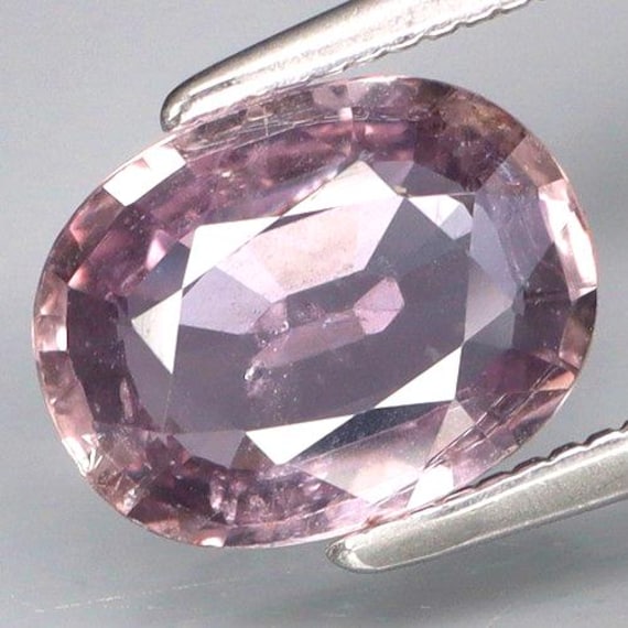 Natural Oval Peach Pink Sapphire 2.03 Carats September Gemstone