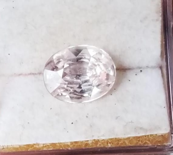Pastel Pink Sapphire for Jewelry  9x7 mm Oval Calibrated gemstone for Jewelry
