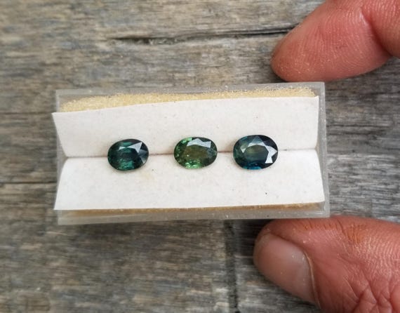 Ceylon Oval Green Velvet Sapphire Gift for Her Choice, September Birthstone for Jewelry Design, Free Shipping to USA