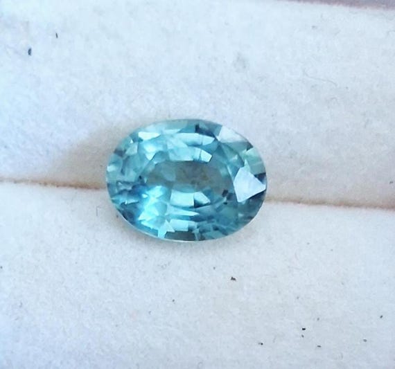 Natural 1.32 Cts Oval Teal Sapphire from Montana, USA
