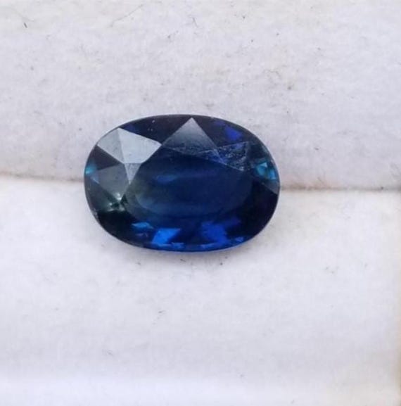 Natural Oval Blue Sapphire for Engagement Ring