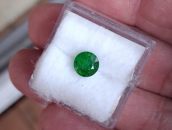 Green Garnet 6.1mm Tsavorite, January Birthstone for  Jewelry