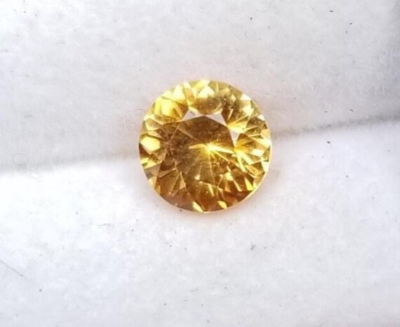 Round Sapphire for Engagement Ring, September Birthstone for Custom Jewelry