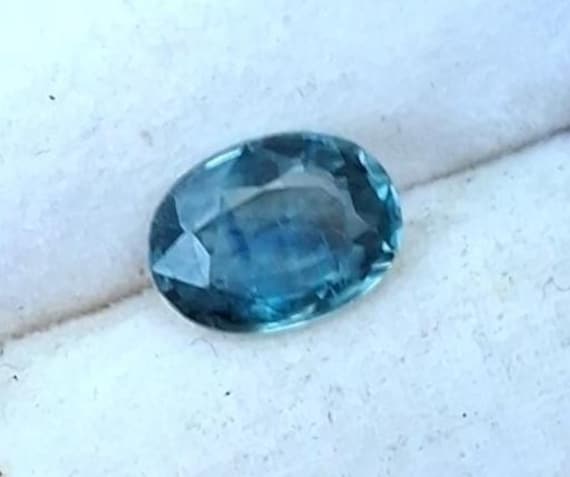 Teal Blue Green Sapphire September Gemstone Oval Shape