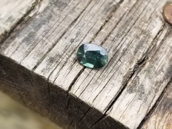 Natural Sapphire 8.1x6MM Cushion