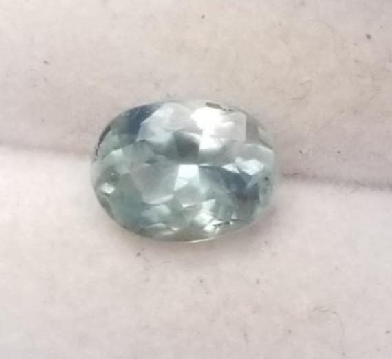 Natural Mint Ceylon Sapphire, September Birthstone for Jewelry Gift