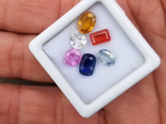 On Sale Natural Sapphire Parcel Total Weight  5.16 Cts