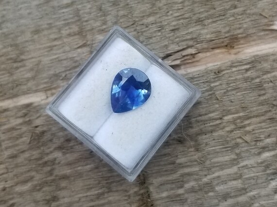 Special Gemstone Gift  Blue Sapphire for Engagement Gold Ring or Anniversary Gift for Her Birthday