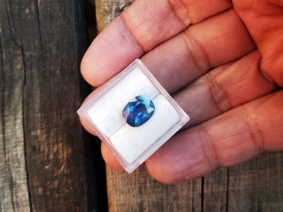 Cushion Ceylon Blue Sapphire 10x8MM for Engagement Ring September Birthstone