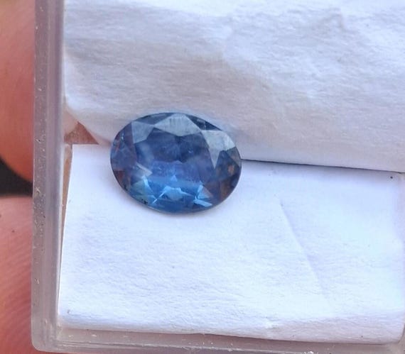 Ceylon Blue Sapphire 7.9x5.9 MM Oval Shape September Birthstone