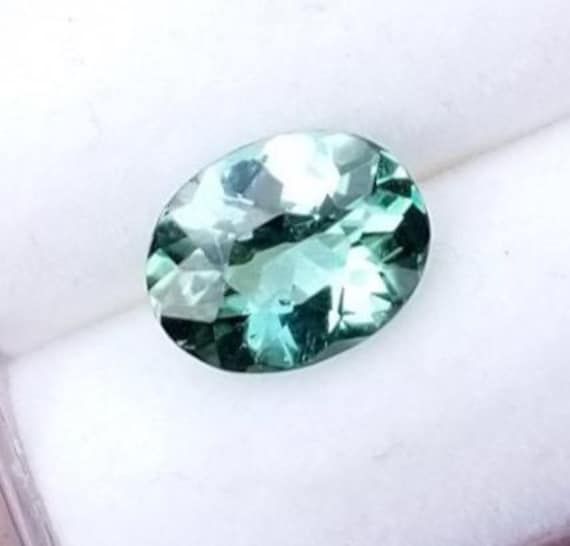 Paraiba Color Tourmaline 1.31 Cts Precision Cut Gemstone