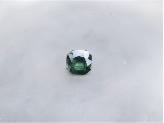 Natural Blue Green Sapphire 8 MM Square