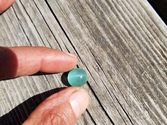 Emerald Cabochon 12.7 MM Round May Birthstone