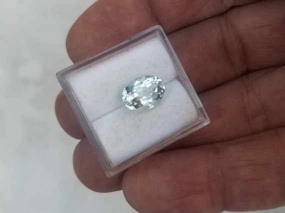 Ethical Mined Aquamarine 9x7.1MM Oval