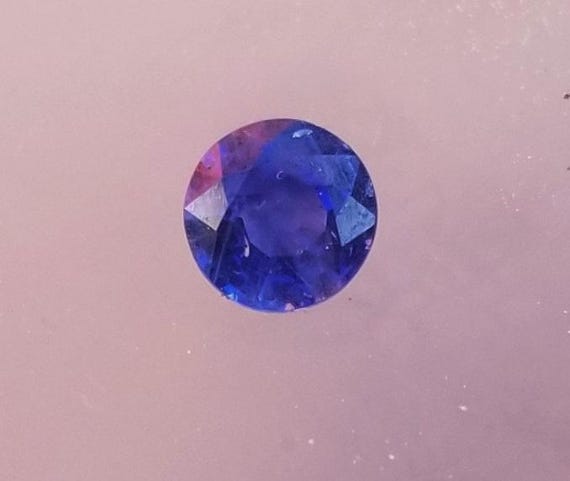 Natural Blue Sapphire 5.5 mm Round September Birthstone