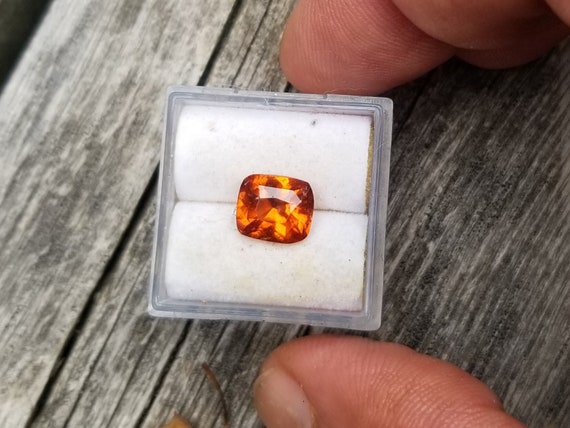 Spessartite Garnet Unique January Birthstone, Unique Gemstone for women Jewelry Gift