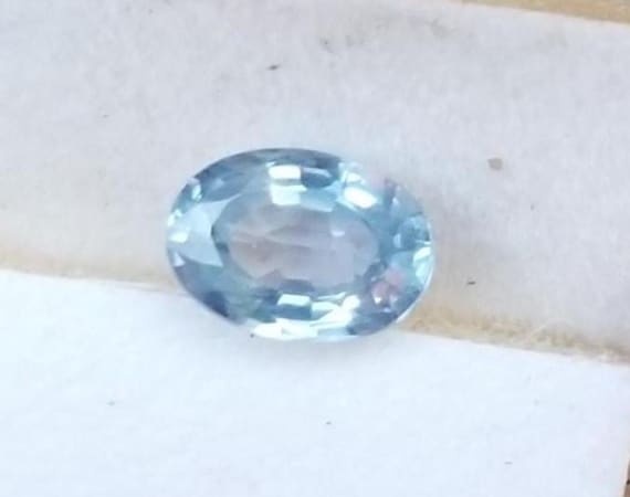 Ice Blue Sapphire  Eye Clean September Birthstone for Jewelry