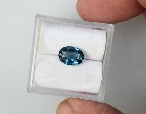 Montana Natural Blue Green Sapphire for Engagement Ring, Sapphire Gemstone for Jewelry Gift, Free Shipping to USA