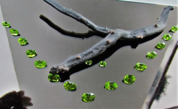 August Birthstone Peridot Gift for Necklace One of a Kind Gemstone Collection for Jewelry Gift or Anniversary Special Occasion