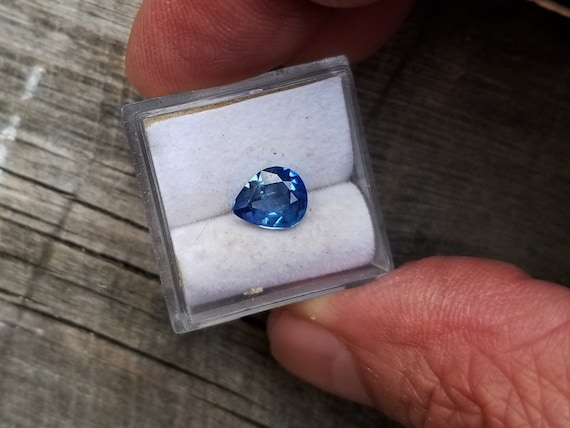 Blue Sapphire 8.2x6.7MM Pear Shape