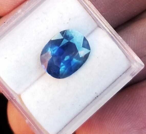 Cushion Ceylon Blue Sapphire 10x8MM for Engagement Ring September Birthstone