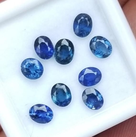 Blue Sapphire Parcel 3.21 Cts for Jewellery Making September Birthstone for Her