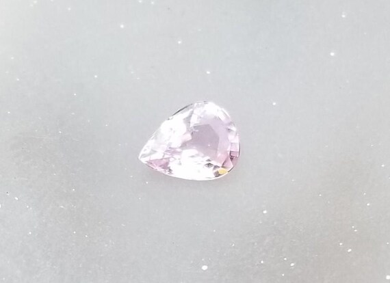 Ceylon Pink Sapphire Pear Shape for Engagement Ring, Pastel Pink Sapphire  Shape for Anniversary Jewelry, September Birthstone  Gift for Her