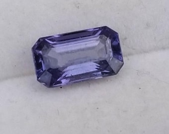 Purple Sapphire 1.38 Cts Emerald Cut