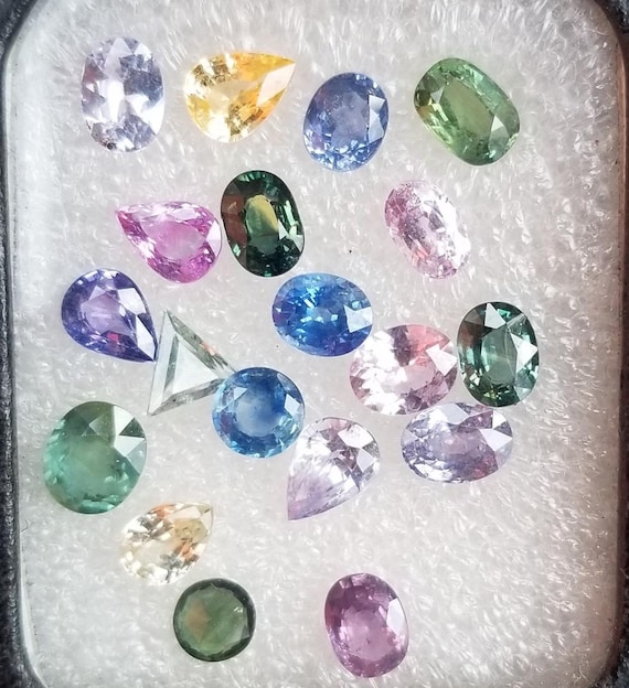 Pastel Sapphires Parcel 19 CTS for Jewelry Making