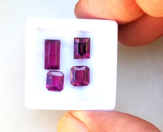 Rubelite Red Tourmaline  Parcel for Custom Jewelry Design, Free Shipping to North America