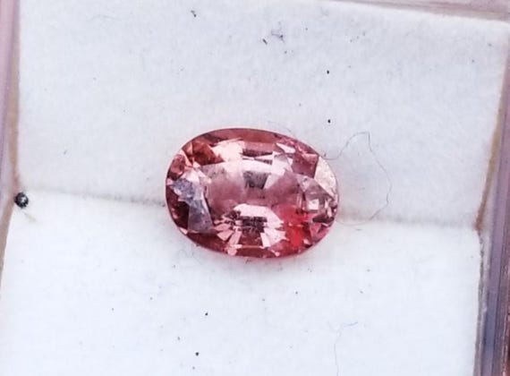 Ceylon Pink Cranberry Oval Sapphire for Custom Jewelry, September Birthstone for Engagement Ring, Unique Sapphire for Gem Collectors