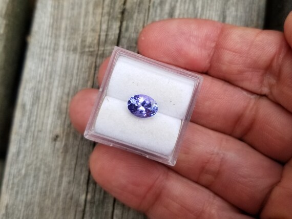 Tanzanite 7.6x5.8 mm Precision Cut Oval Shape Gift for Her for Jewellery December Gemstone