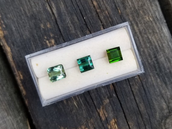Natural Tourmaline 6.10 Cts Square  October Gemstone
