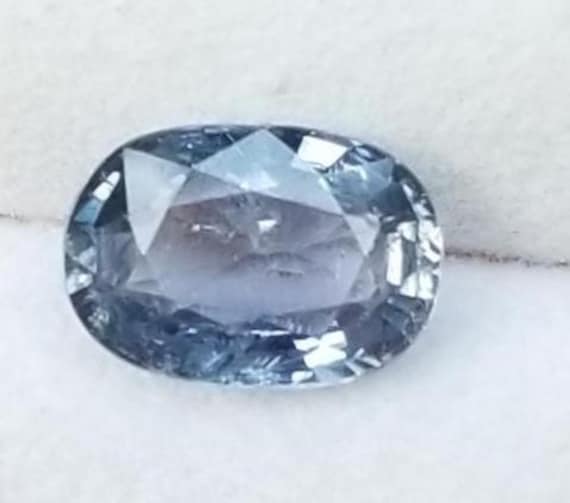 Oval Lavender Blue Sapphire for Anniversary Jewellery Gift for Her