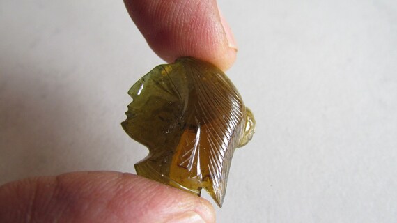 Tourmaline Carving 23cts Collector Piece