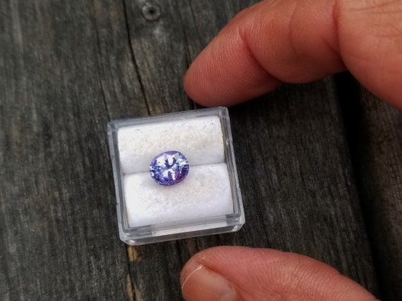Tanzanite December Gemstone 7.8x6..8mm Oval 1.79 Cts