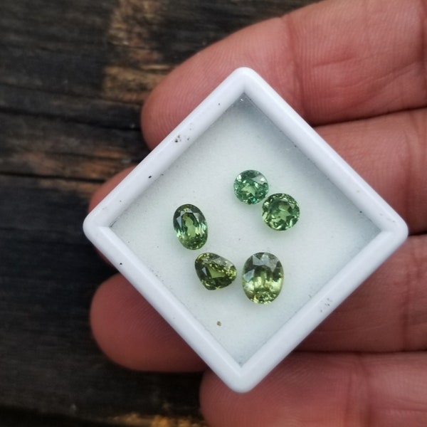 Demantoid Garnet Collection 3.30 Carats Parcel