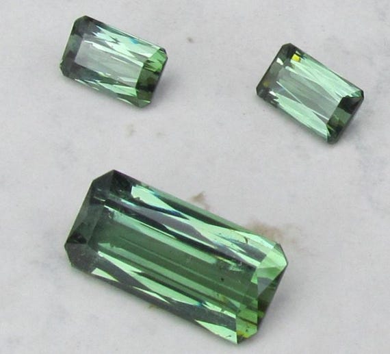 Green Tourmaline Set Jewelry October Gemstone 18.71cts tw