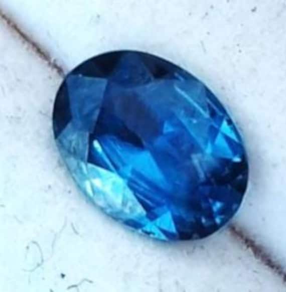 Natural Oval Ceylon Blue Sapphire September Birthstone for Jewelry